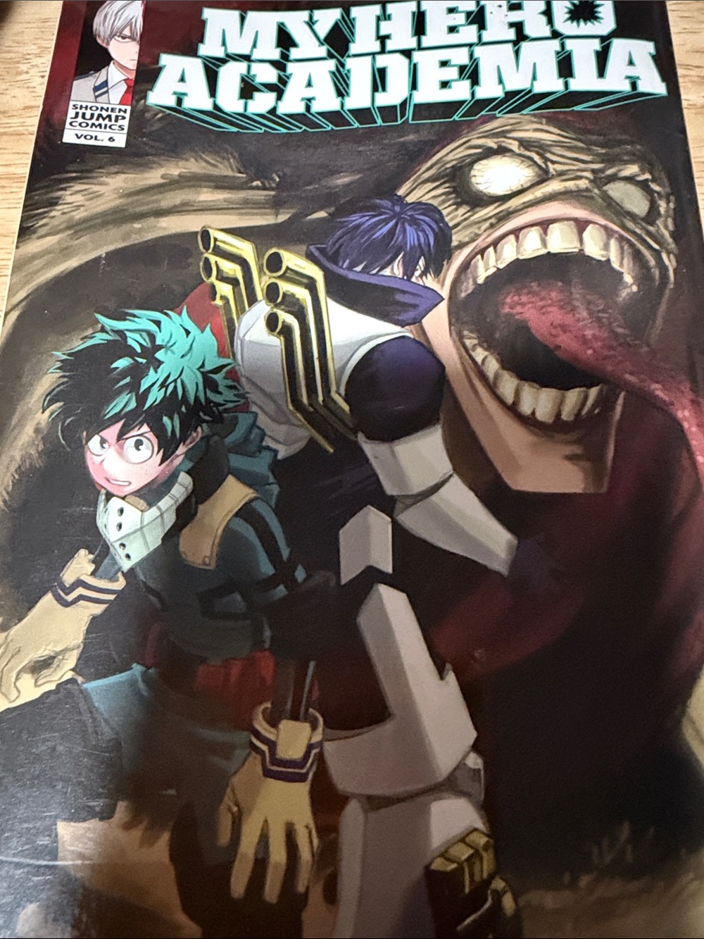 My Hero Academia Vol. 6 Poster - Black and Green Artwork